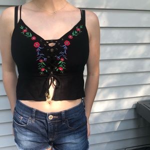 Cropped tank
